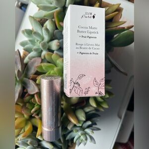 100% Pure Matte Lipstick Plume Pink new!